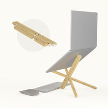 Load image into Gallery viewer, Dragonfly Laptop Stand, Feather White