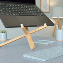 Load image into Gallery viewer, Dragonfly Laptop Stand, Sky Blue