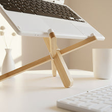 Load image into Gallery viewer, Dragonfly Laptop Stand, Feather White
