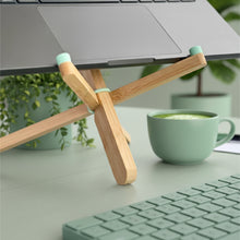 Load image into Gallery viewer, Dragonfly Laptop Stand, Minty Green
