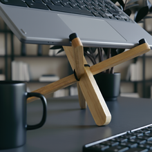 Load image into Gallery viewer, Dragonfly Laptop Stand, Soft Black
