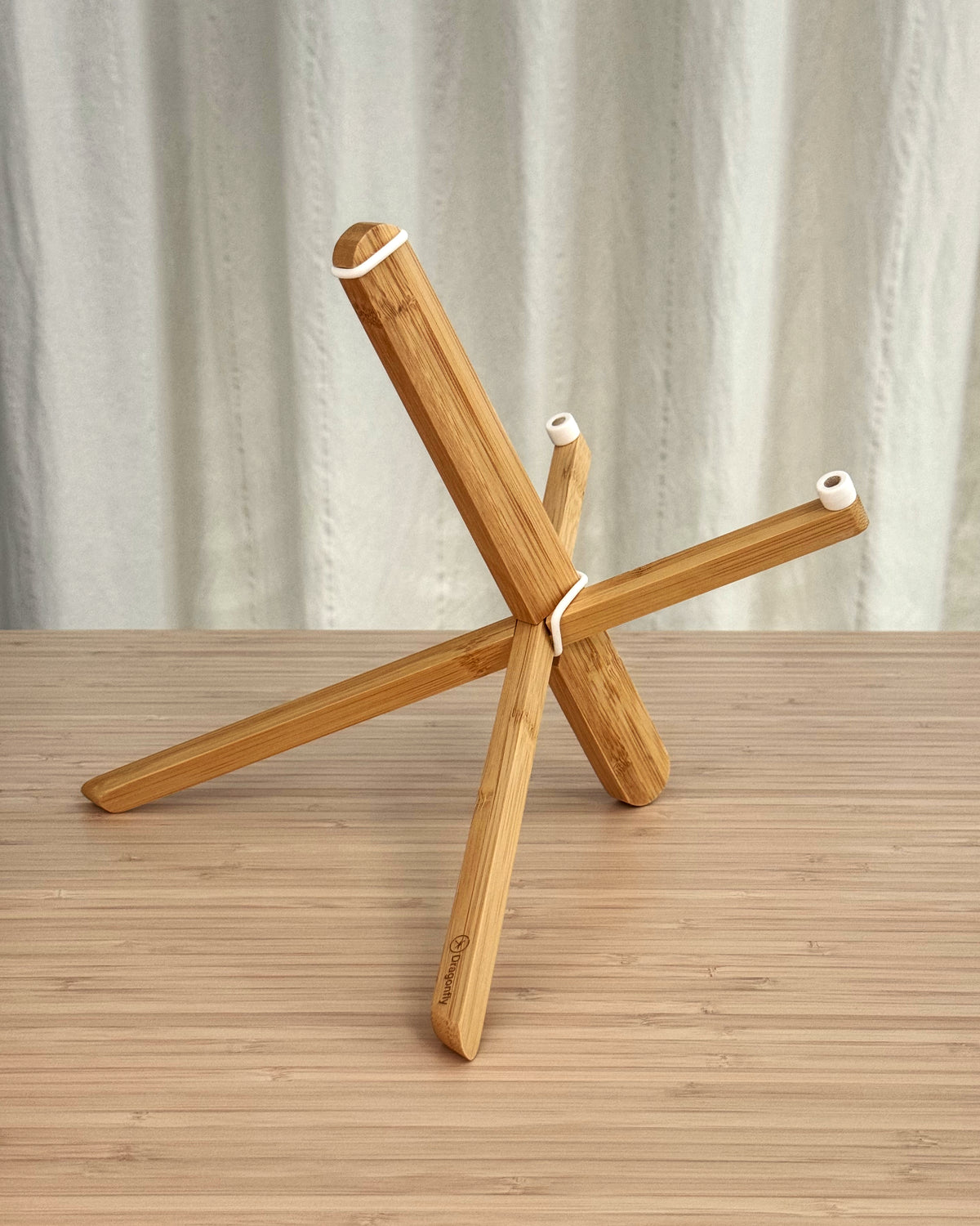 Dragonfly Laptop Stand, Feather White