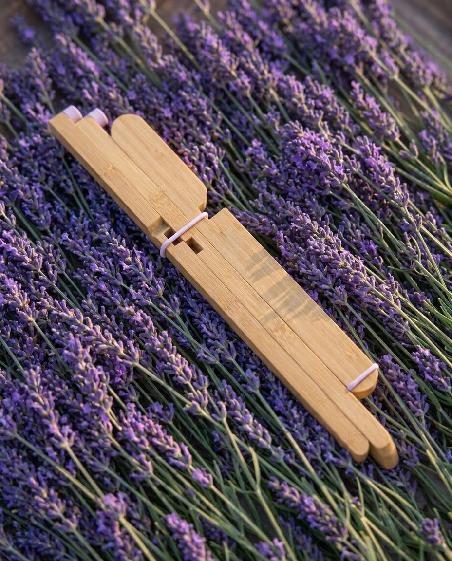 Dragonfly Laptop Stand, Blooming Lilac