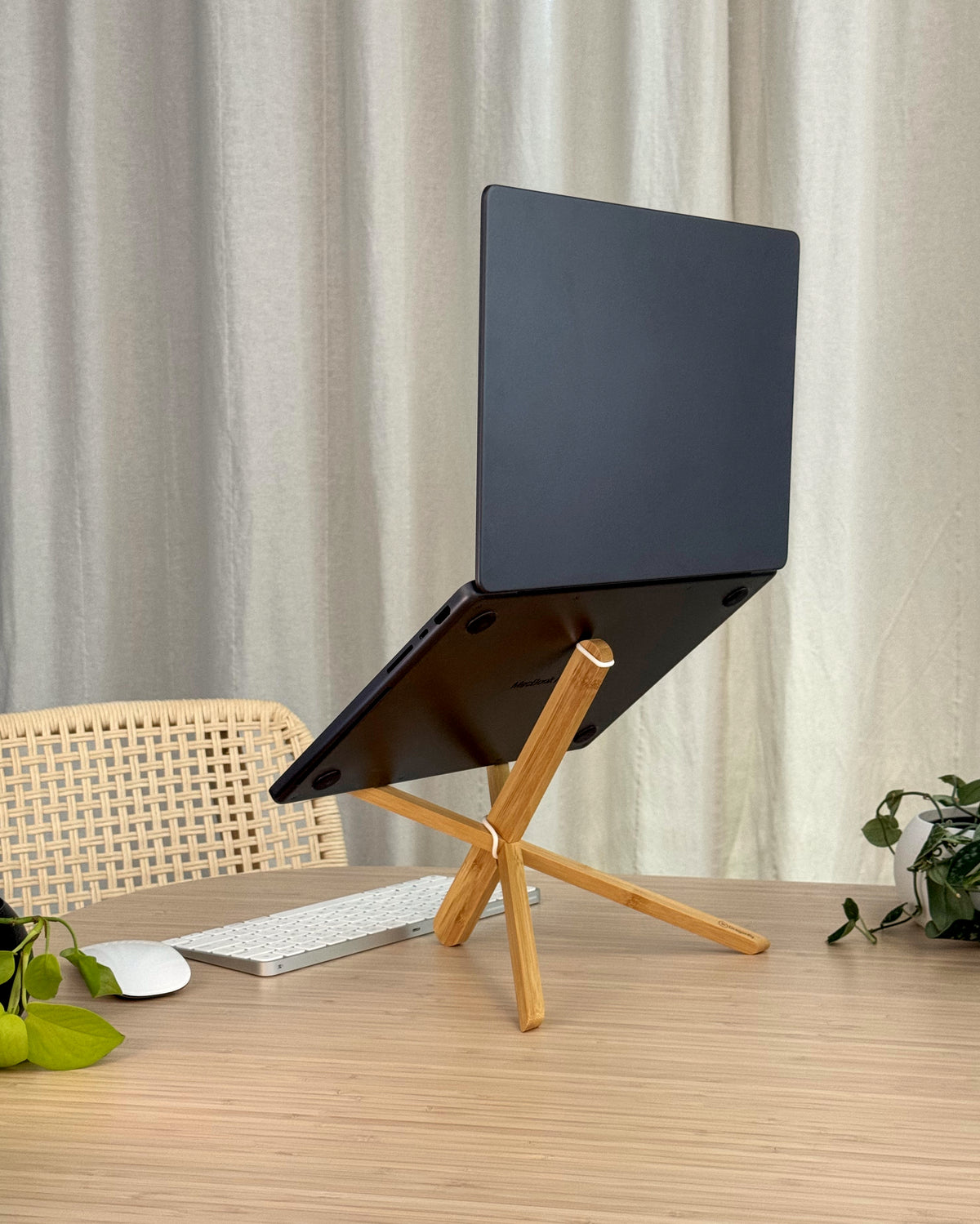 Dragonfly Laptop Stand, Feather White